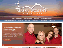 Tablet Screenshot of alaskawomenscancercare.com